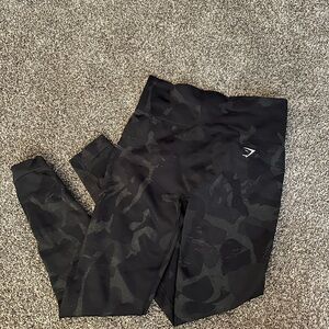 GYMSHARK CAMO LEGGINGS